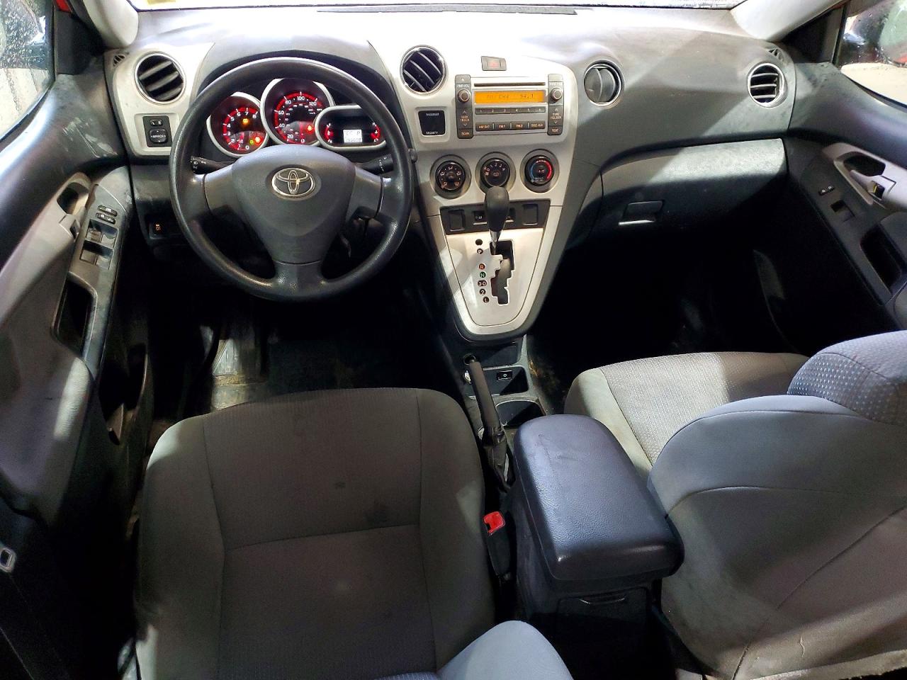 2010 Toyota Matrix Base Red vin: 2T1KU4EE2AC343697