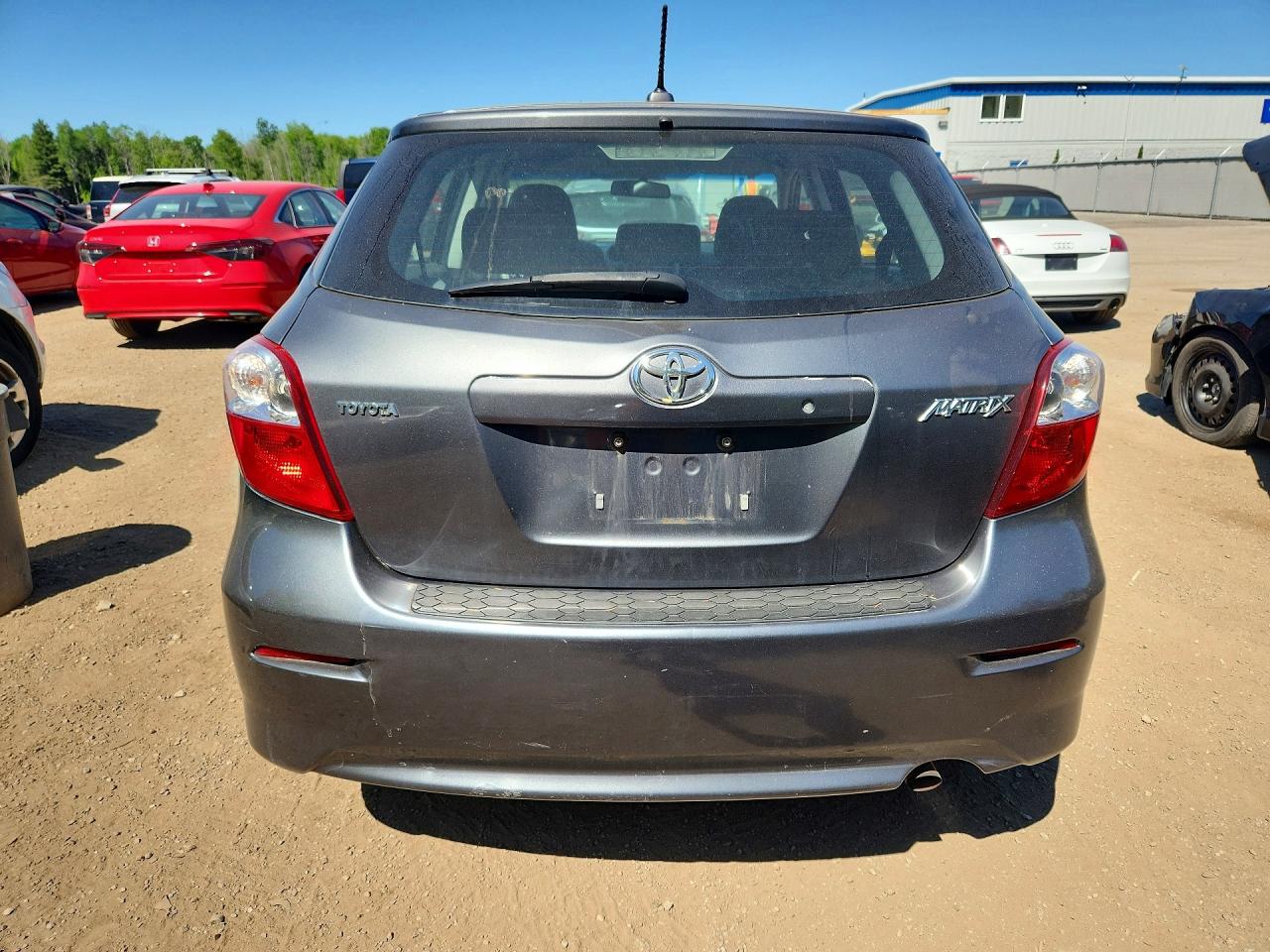 2010 Toyota Matrix Base Gray vin: 2T1KU4EE2AC370088