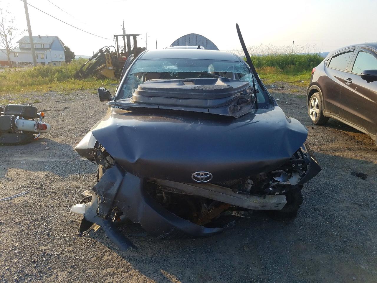 2010 Toyota Corolla Matrix Base Серый vin: 2T1KU4EE2AC411643