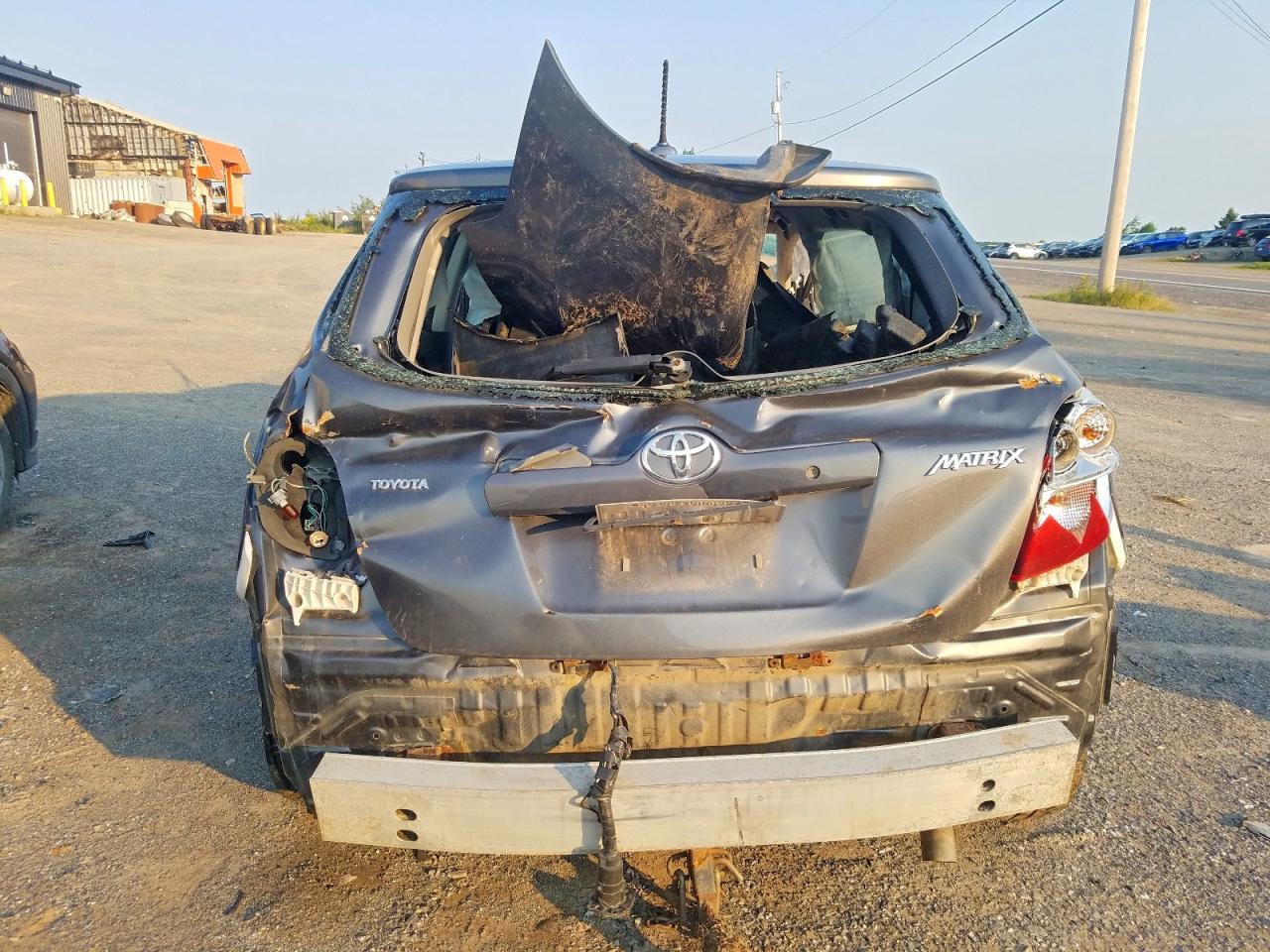 2010 Toyota Corolla Matrix Base Серый vin: 2T1KU4EE2AC411643