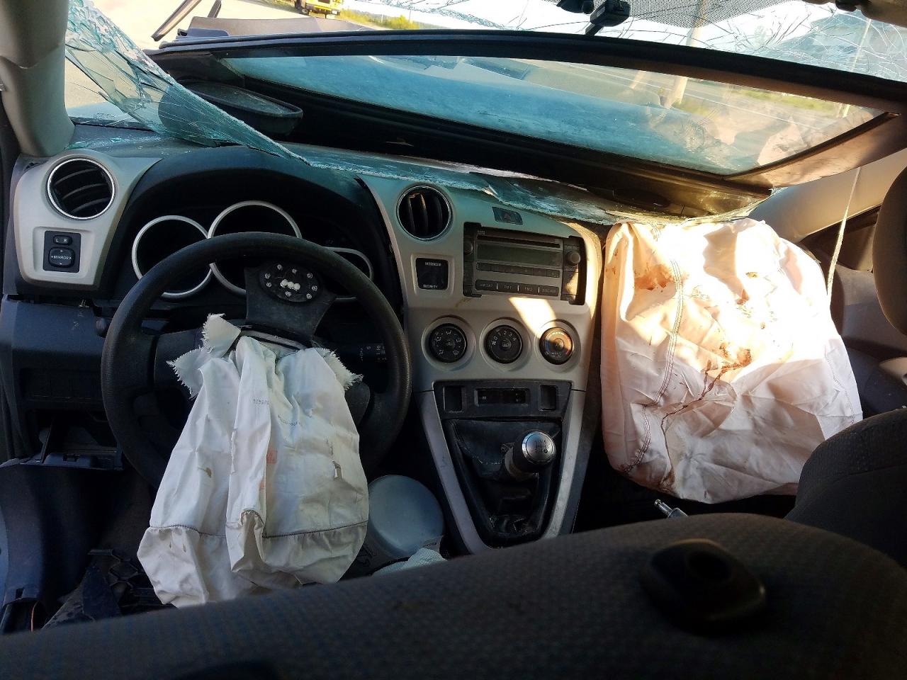2010 Toyota Corolla Matrix Base Серый vin: 2T1KU4EE2AC411643