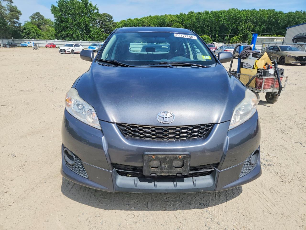 2010 Toyota Matrix Base Черный vin: 2T1KU4EE2AC495818