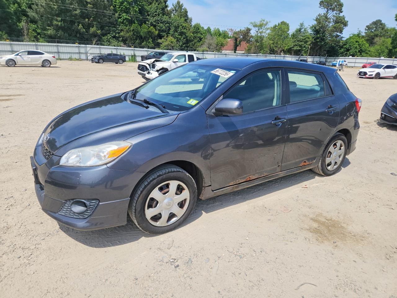 2010 Toyota Matrix Base Черный vin: 2T1KU4EE2AC495818