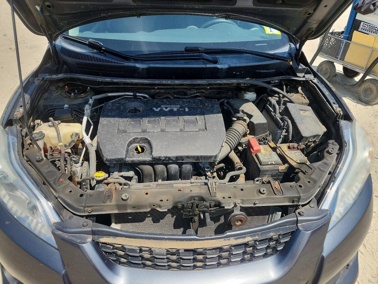 2010 Toyota Matrix Base Черный vin: 2T1KU4EE2AC495818