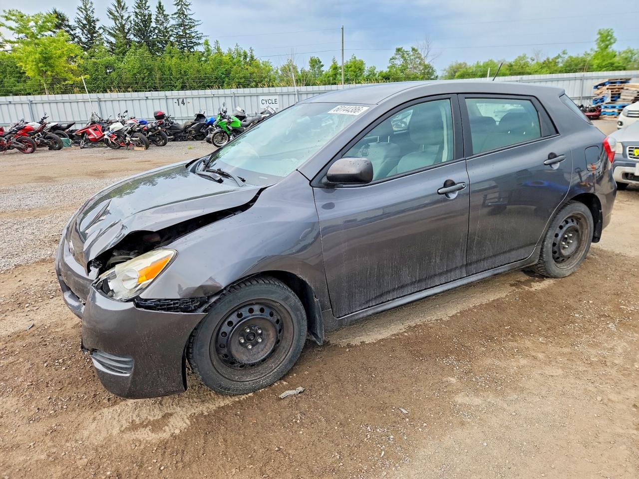 2011 Toyota Matrix Base Gray vin: 2T1KU4EE2BC657903
