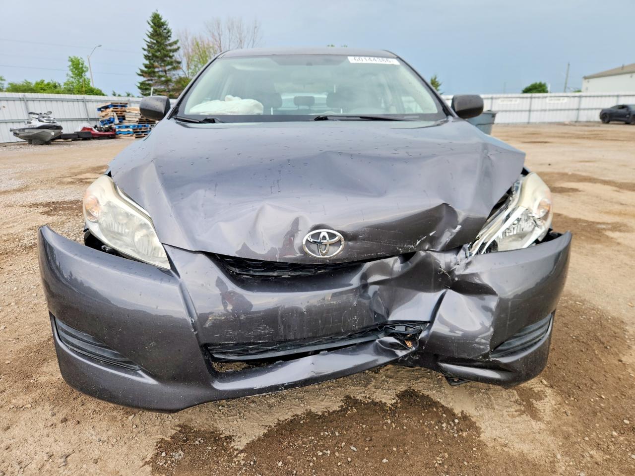 2011 Toyota Matrix Base Gray vin: 2T1KU4EE2BC657903