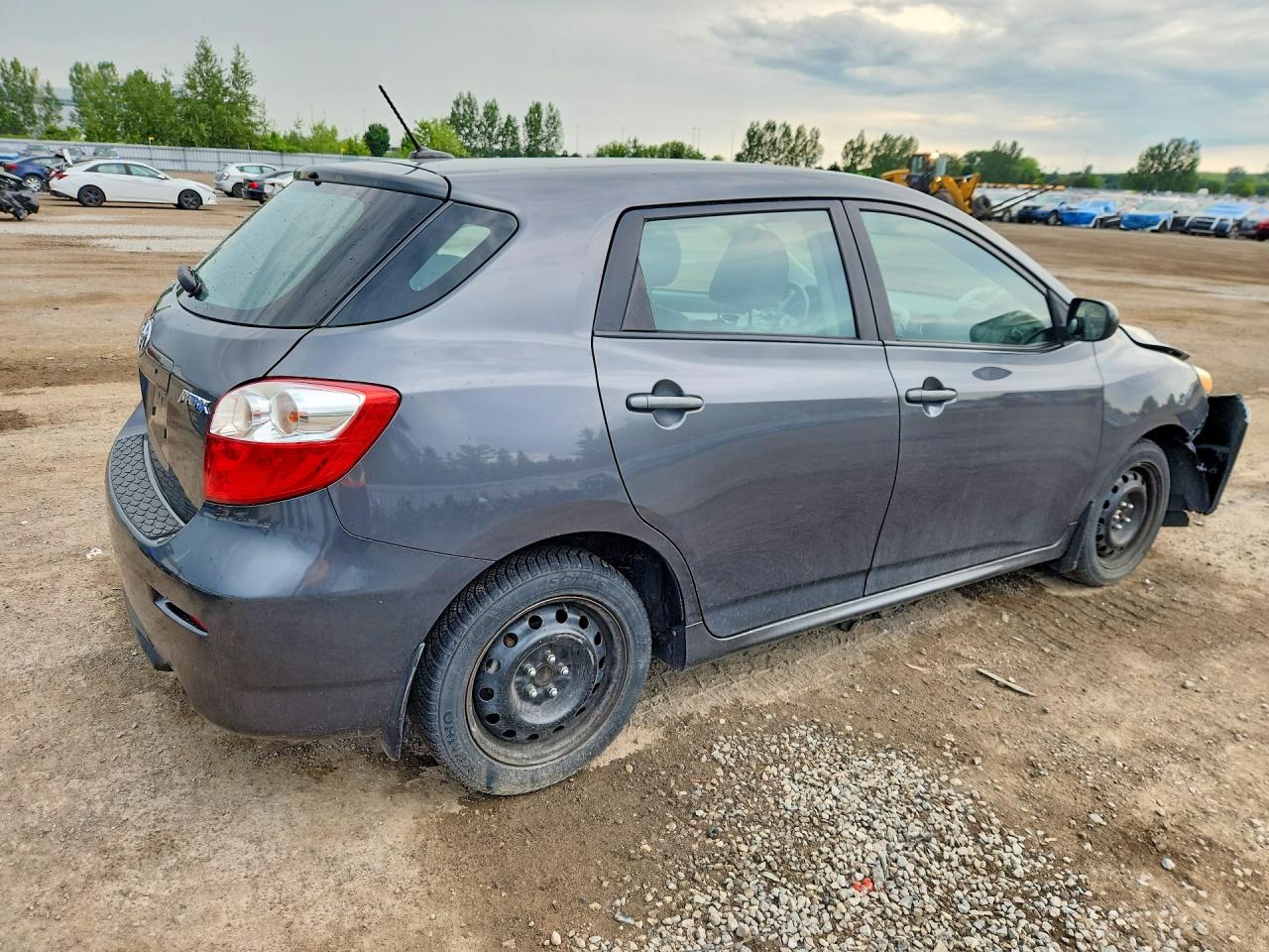 2011 Toyota Matrix Base Gray vin: 2T1KU4EE2BC657903