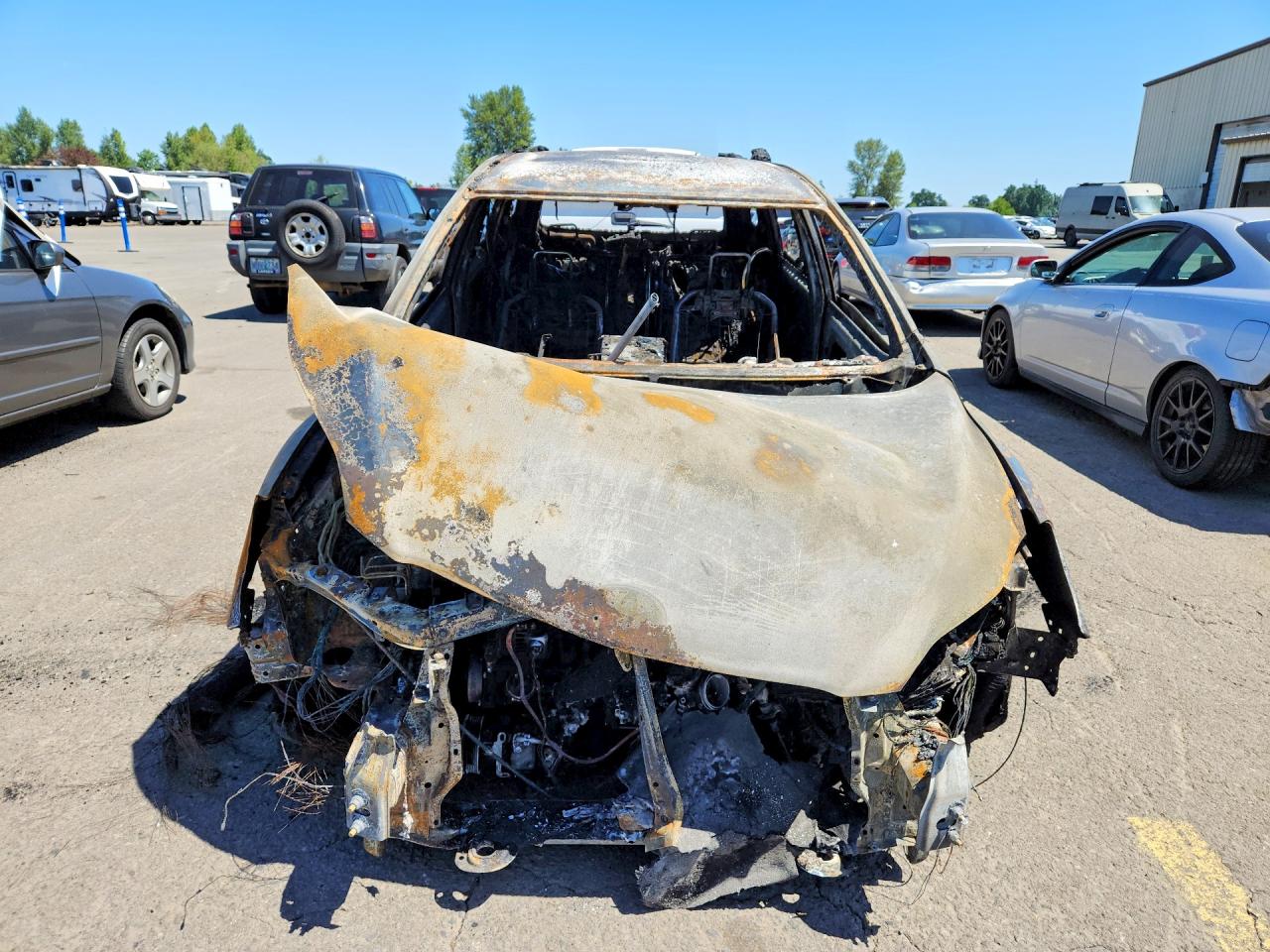 2010 Toyota Matrix Base Burn vin: 2T1KU4EE3AC295949