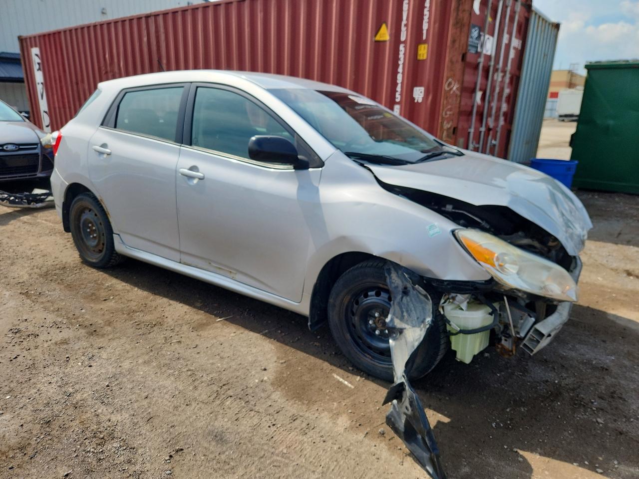 2011 Toyota Matrix Base Silver vin: 2T1KU4EE3BC629897