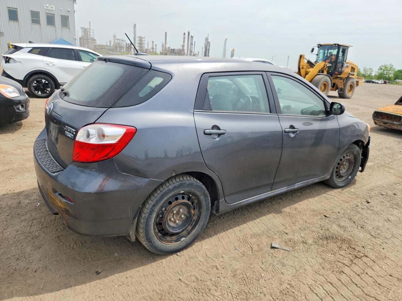 2011 Toyota Matrix Base Серый vin: 2T1KU4EE3BC655531