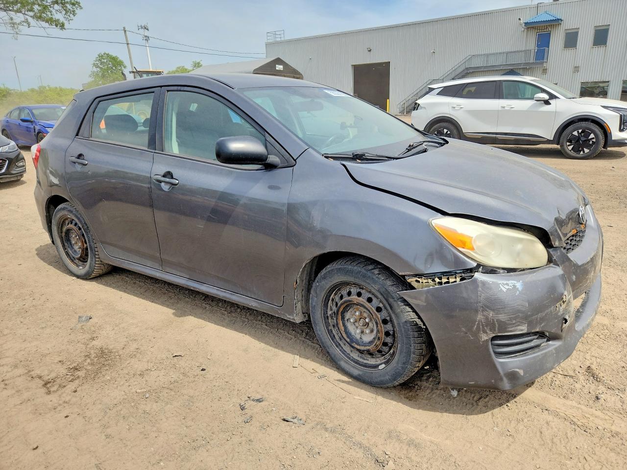 2011 Toyota Matrix Base Серый vin: 2T1KU4EE3BC655531