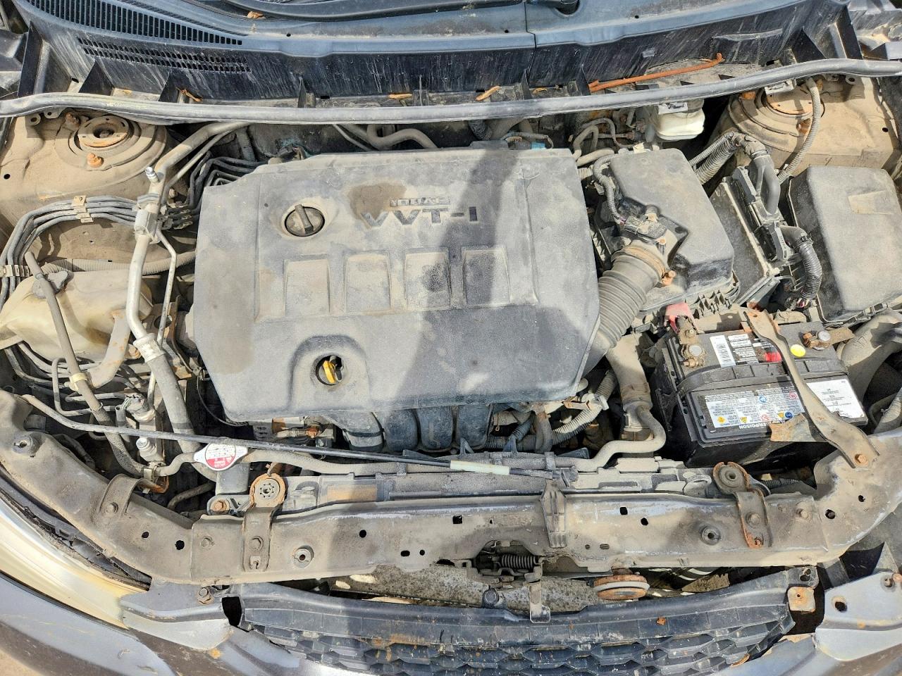 2011 Toyota Matrix Base Серый vin: 2T1KU4EE3BC655531
