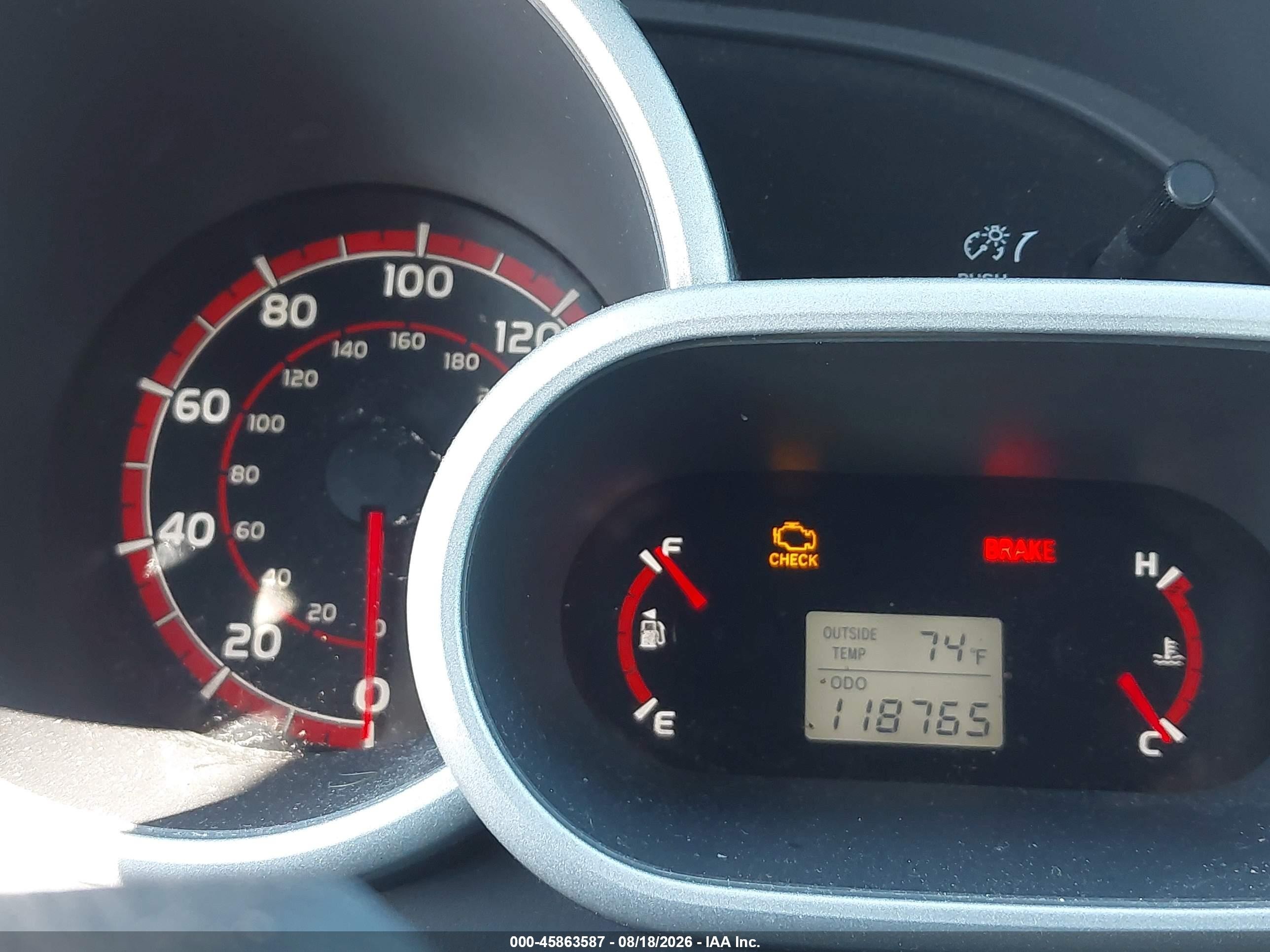 2011 Toyota Matrix Silver vin: 2T1KU4EE3BC710544