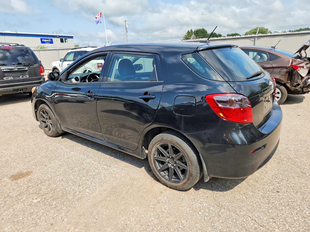 2012 Toyota Matrix L Black vin: 2T1KU4EE3CC792762