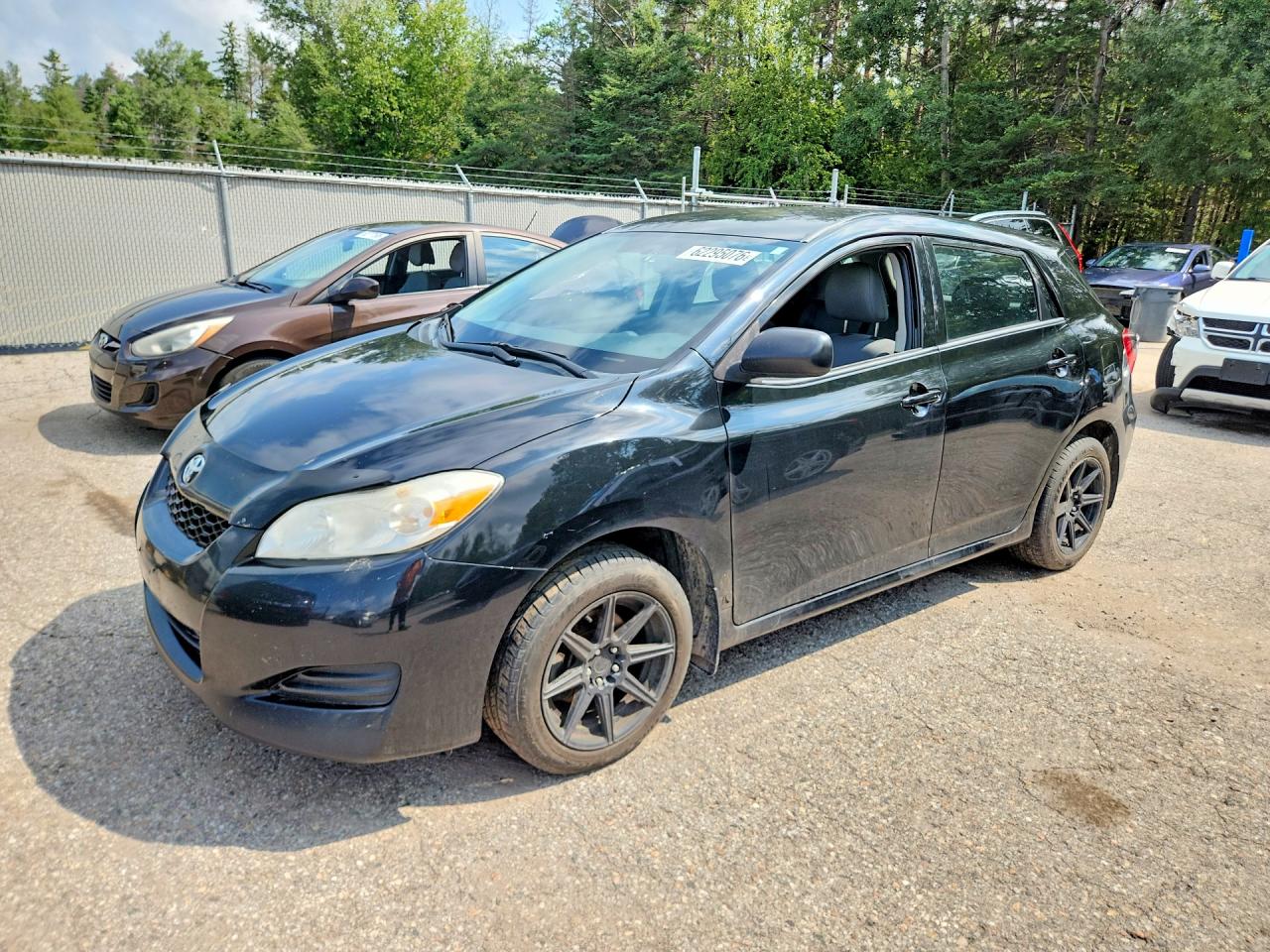 2012 Toyota Matrix L Black vin: 2T1KU4EE3CC792762