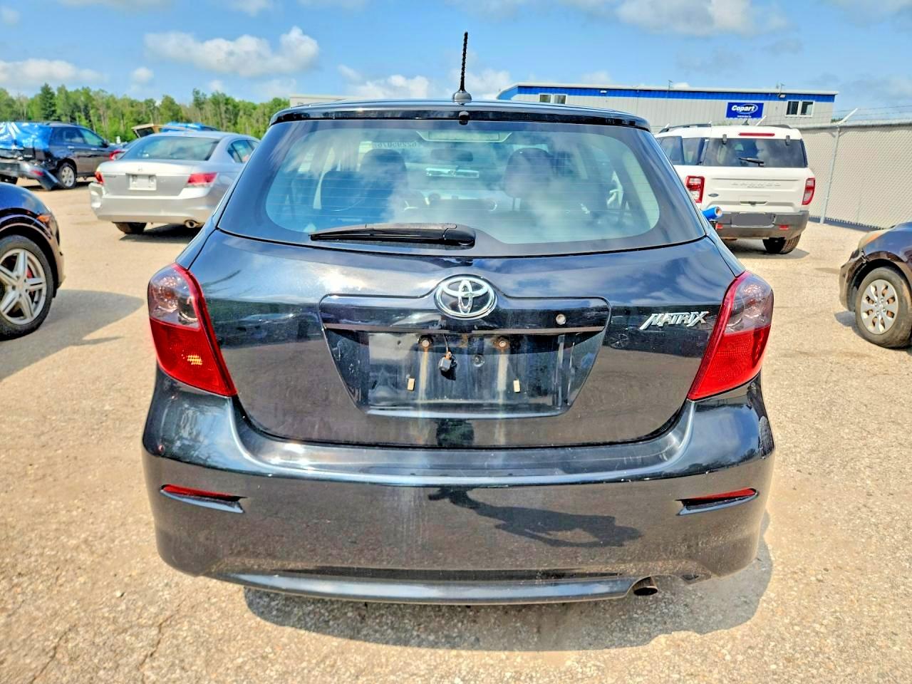 2012 Toyota Matrix L Black vin: 2T1KU4EE3CC792762