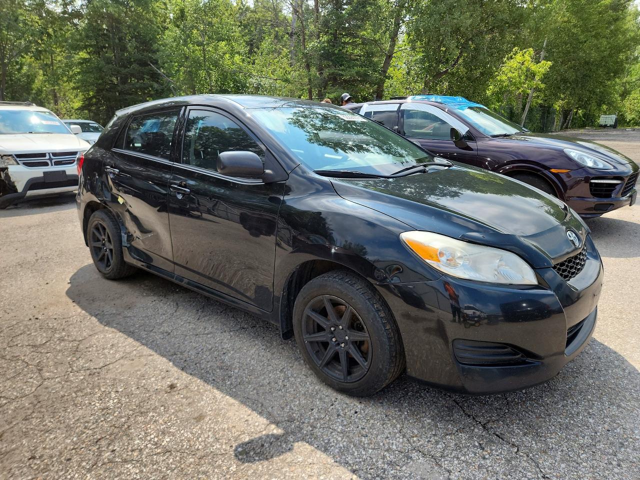 2012 Toyota Matrix L Black vin: 2T1KU4EE3CC792762