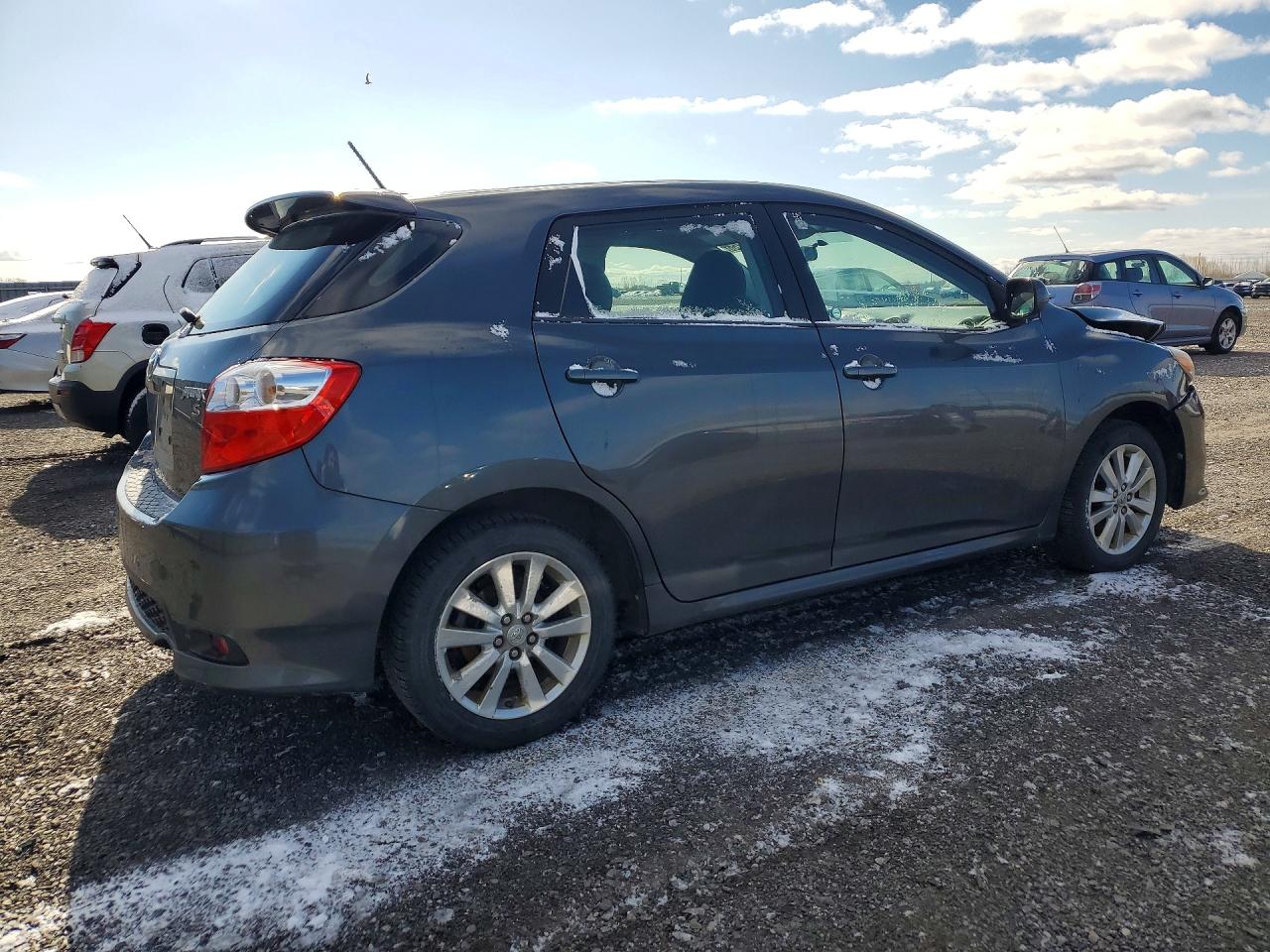 2012 Toyota Matrix L Gray vin: 2T1KU4EE3CC809642