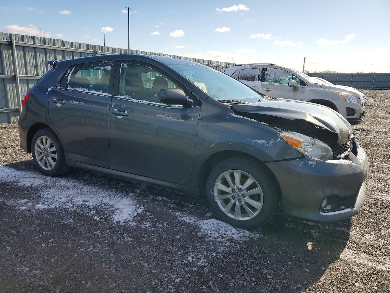 2012 Toyota Matrix L Gray vin: 2T1KU4EE3CC809642