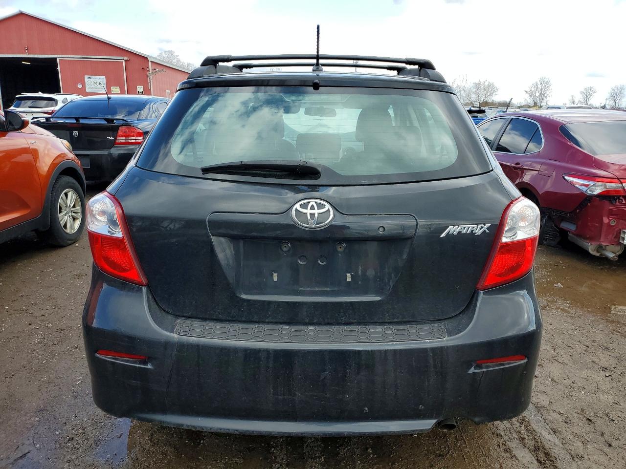 2013 Toyota Matrix L Black vin: 2T1KU4EE3DC035569