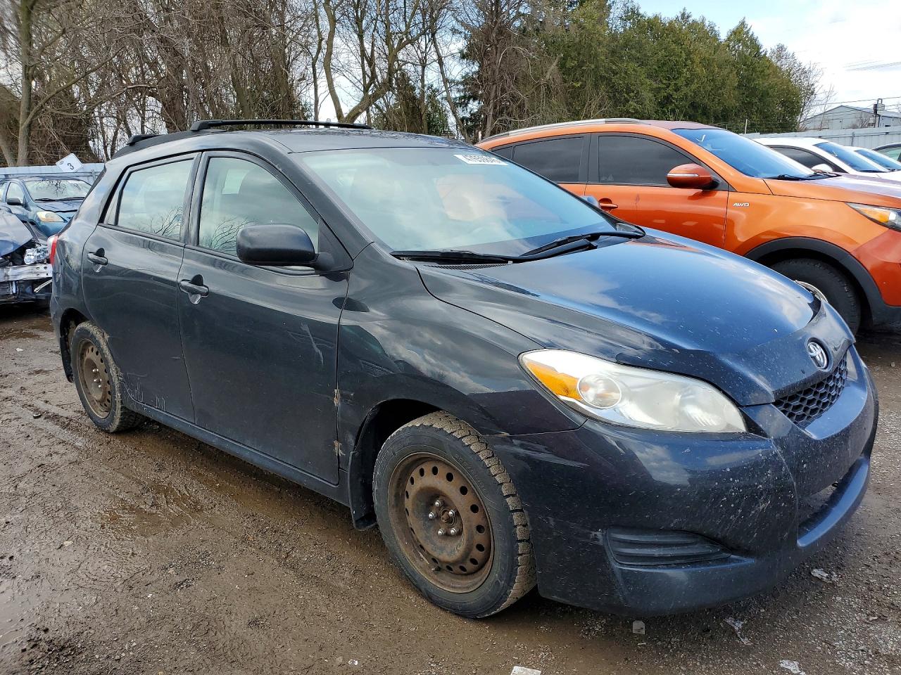 2013 Toyota Matrix L Black vin: 2T1KU4EE3DC035569