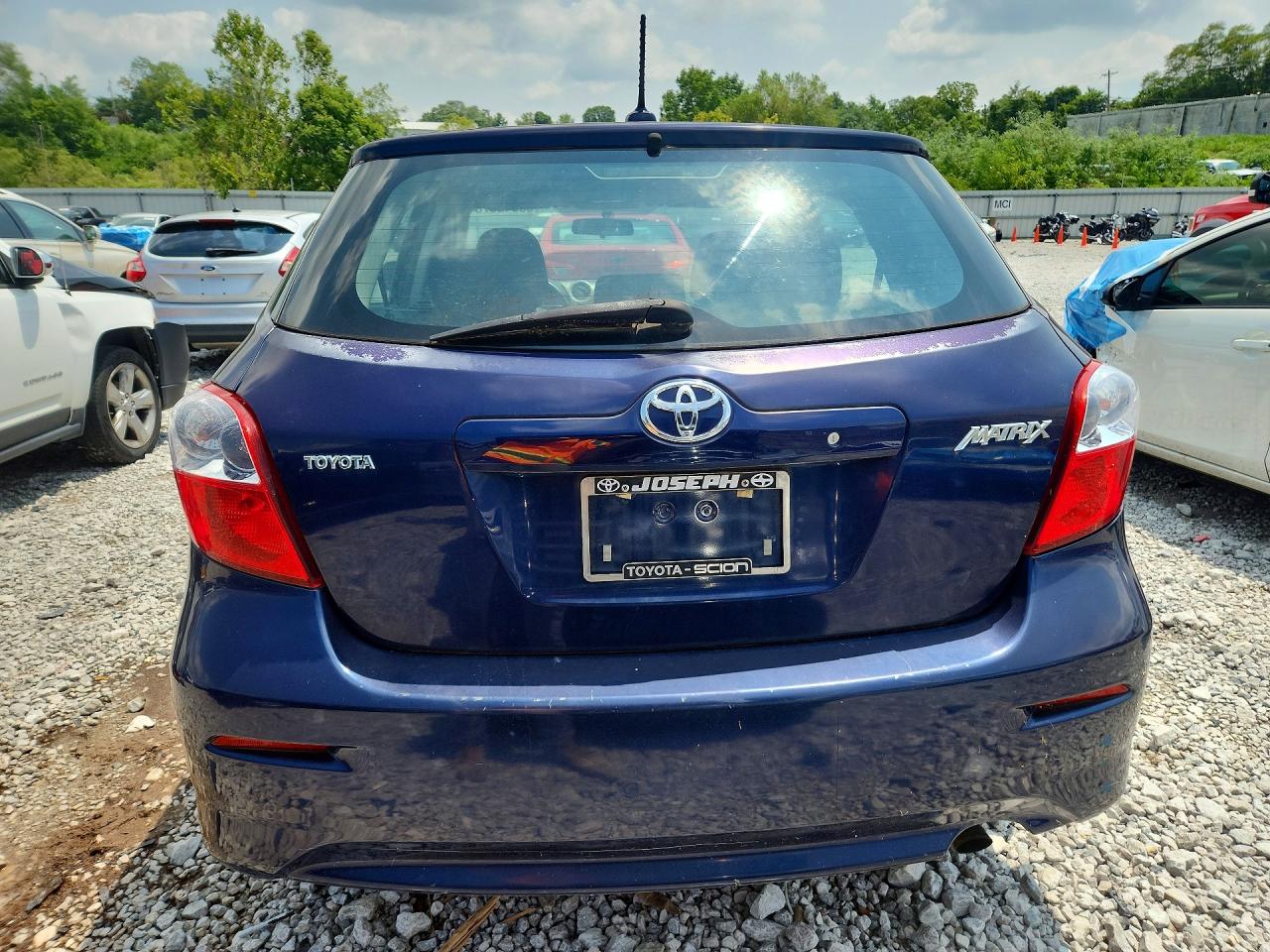 2010 Toyota Matrix Base Blue vin: 2T1KU4EE4AC252978