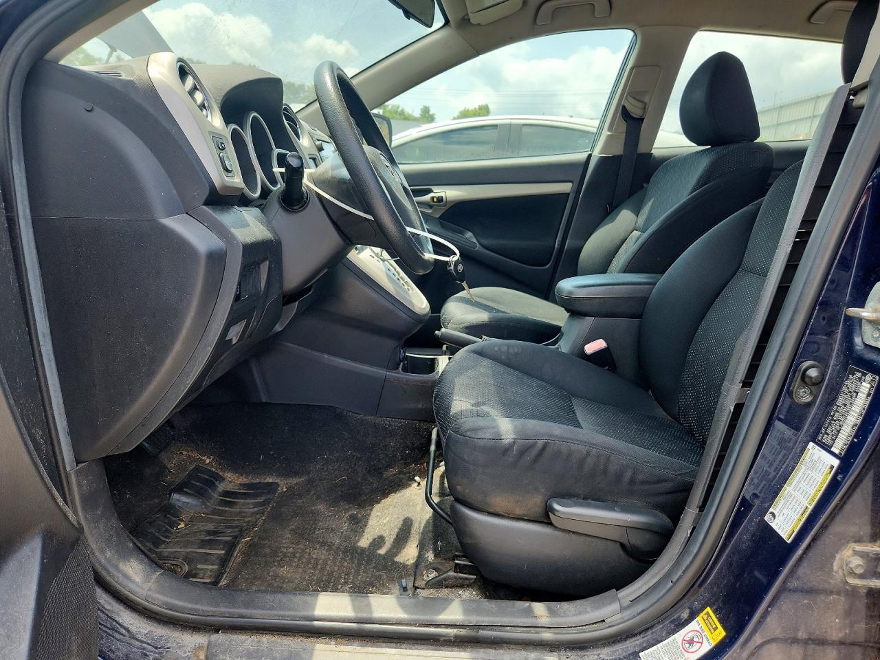 2010 Toyota Matrix Base Blue vin: 2T1KU4EE4AC252978