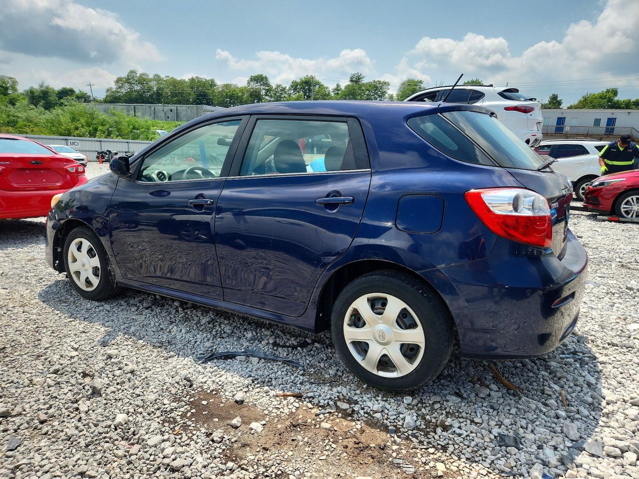 2010 Toyota Matrix Base Blue vin: 2T1KU4EE4AC252978