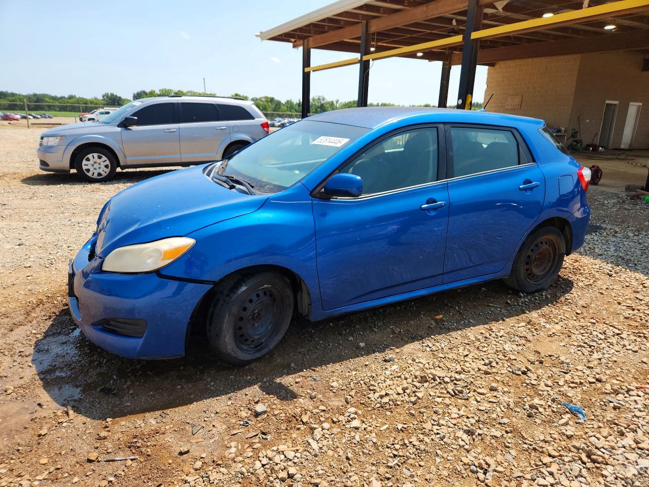 2010 Toyota Matrix Base Blue vin: 2T1KU4EE4AC270719