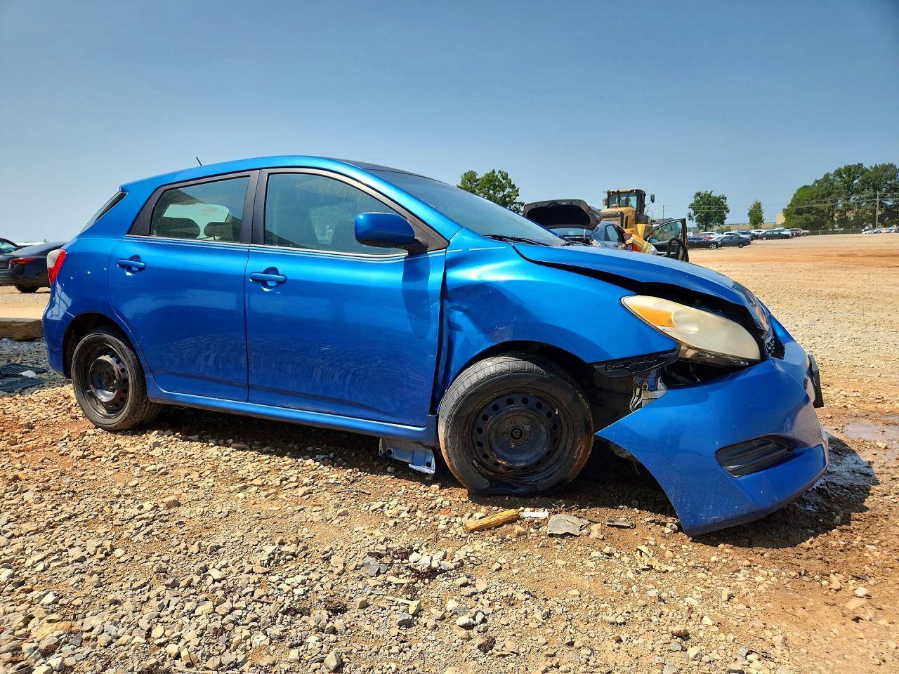 2010 Toyota Matrix Base Blue vin: 2T1KU4EE4AC270719