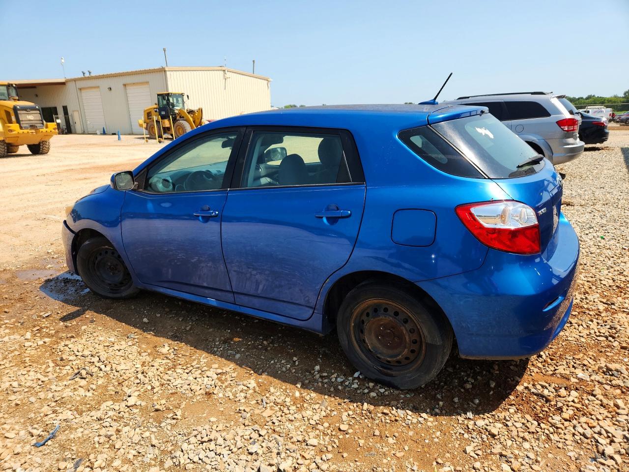 2010 Toyota Matrix Base Blue vin: 2T1KU4EE4AC270719
