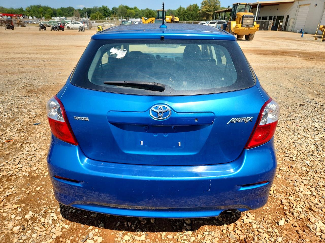 2010 Toyota Matrix Base Blue vin: 2T1KU4EE4AC270719