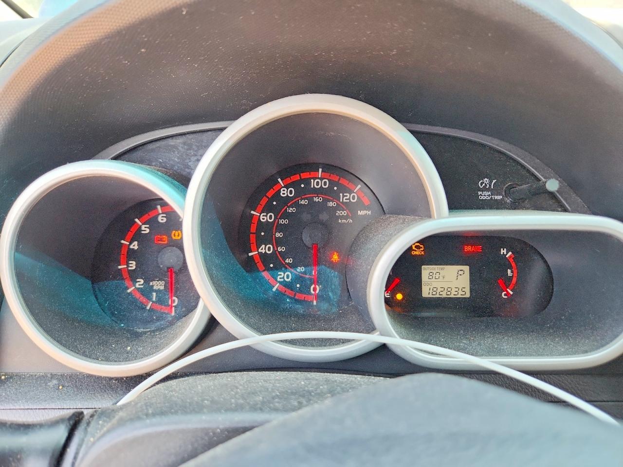 2010 Toyota Matrix Base Blue vin: 2T1KU4EE4AC270719