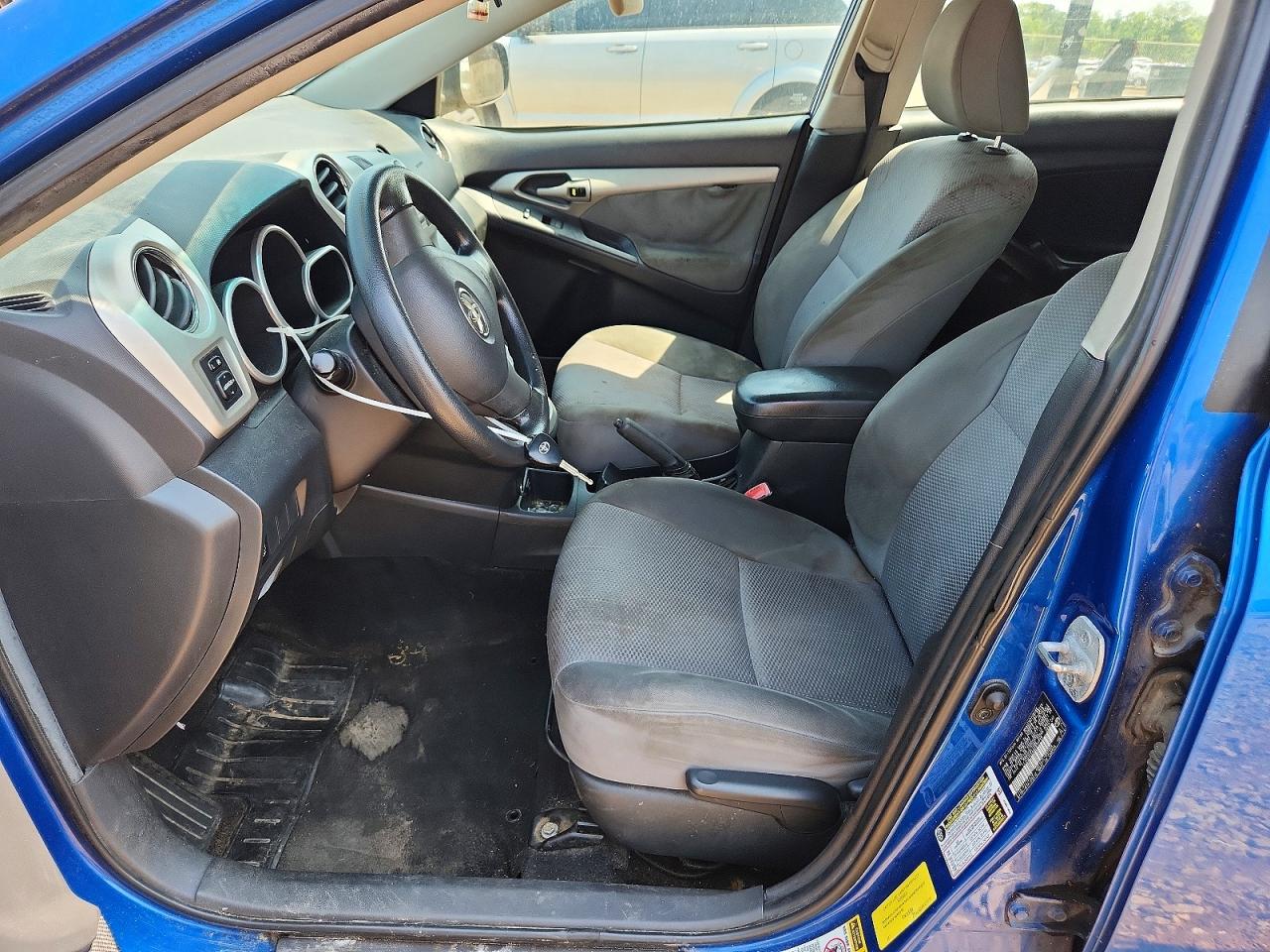2010 Toyota Matrix Base Blue vin: 2T1KU4EE4AC270719