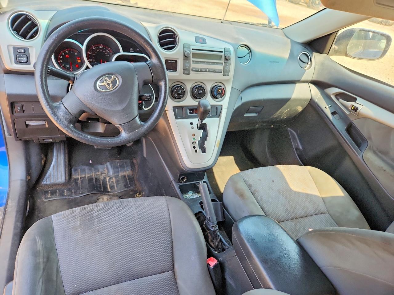 2010 Toyota Matrix Base Blue vin: 2T1KU4EE4AC270719