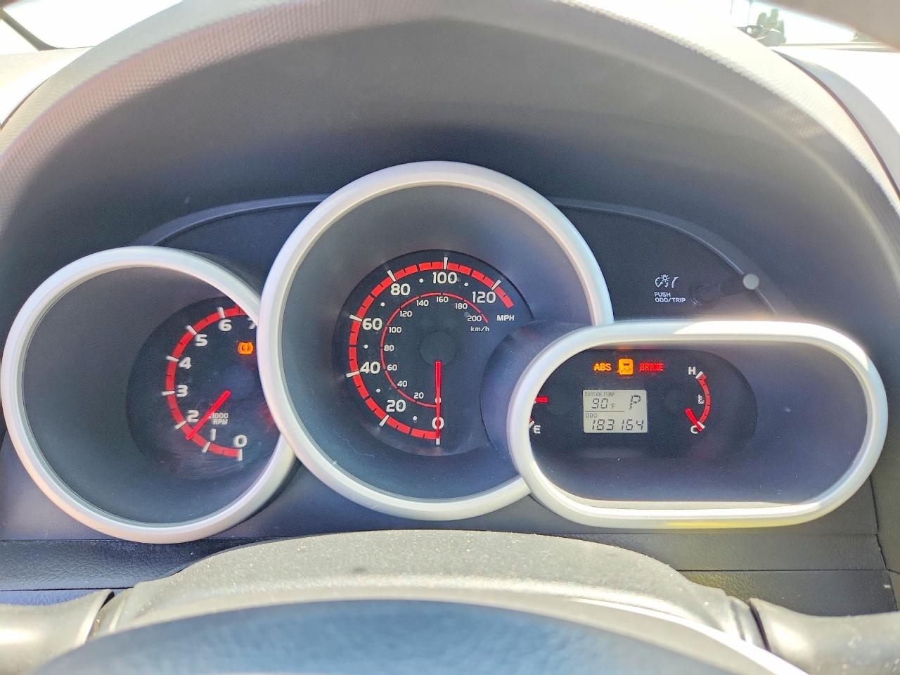 2010 Toyota Matrix Base Silver vin: 2T1KU4EE4AC344818