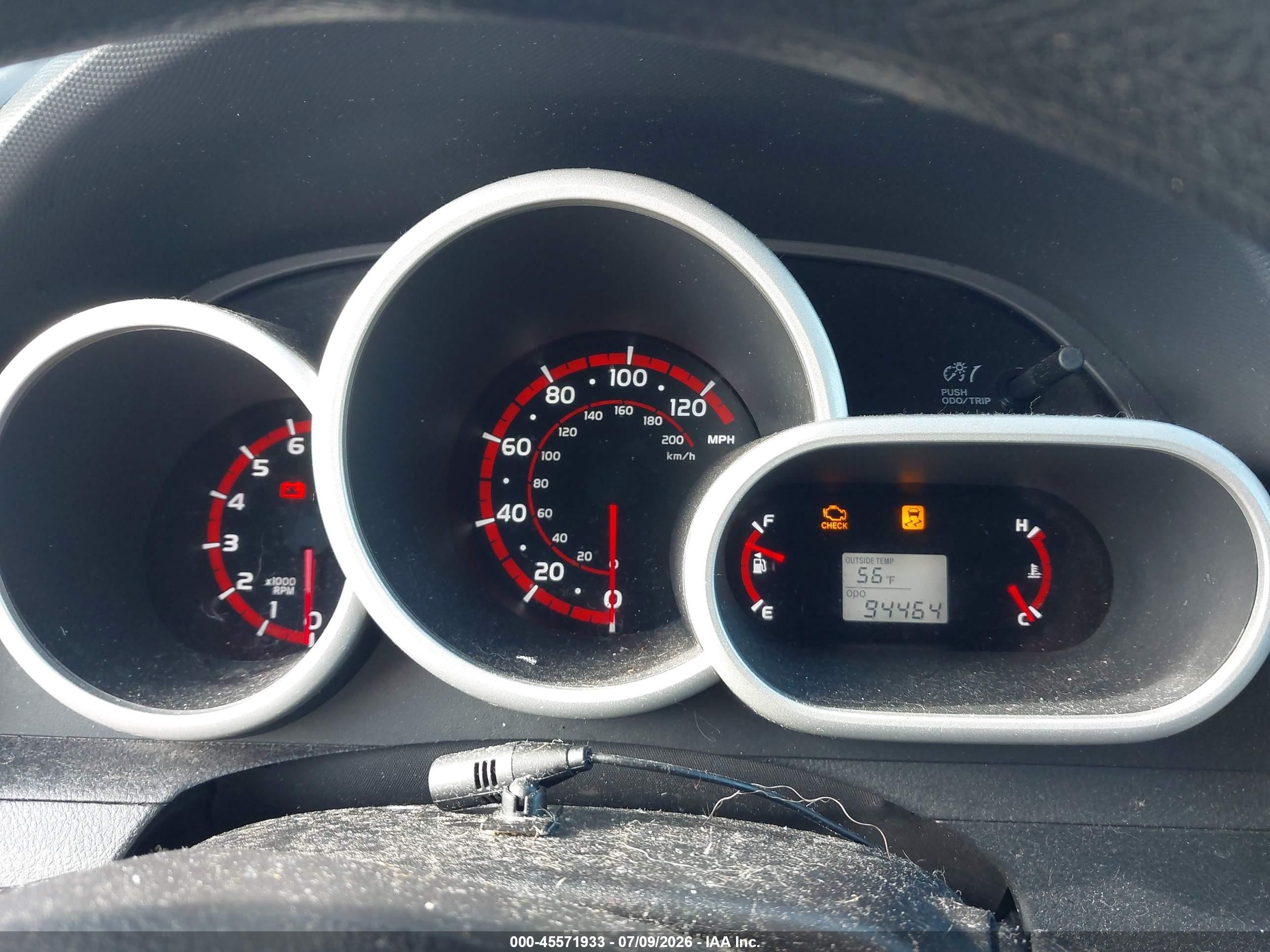 2010 Toyota Matrix   Gray vin: 2T1KU4EE4AC385501