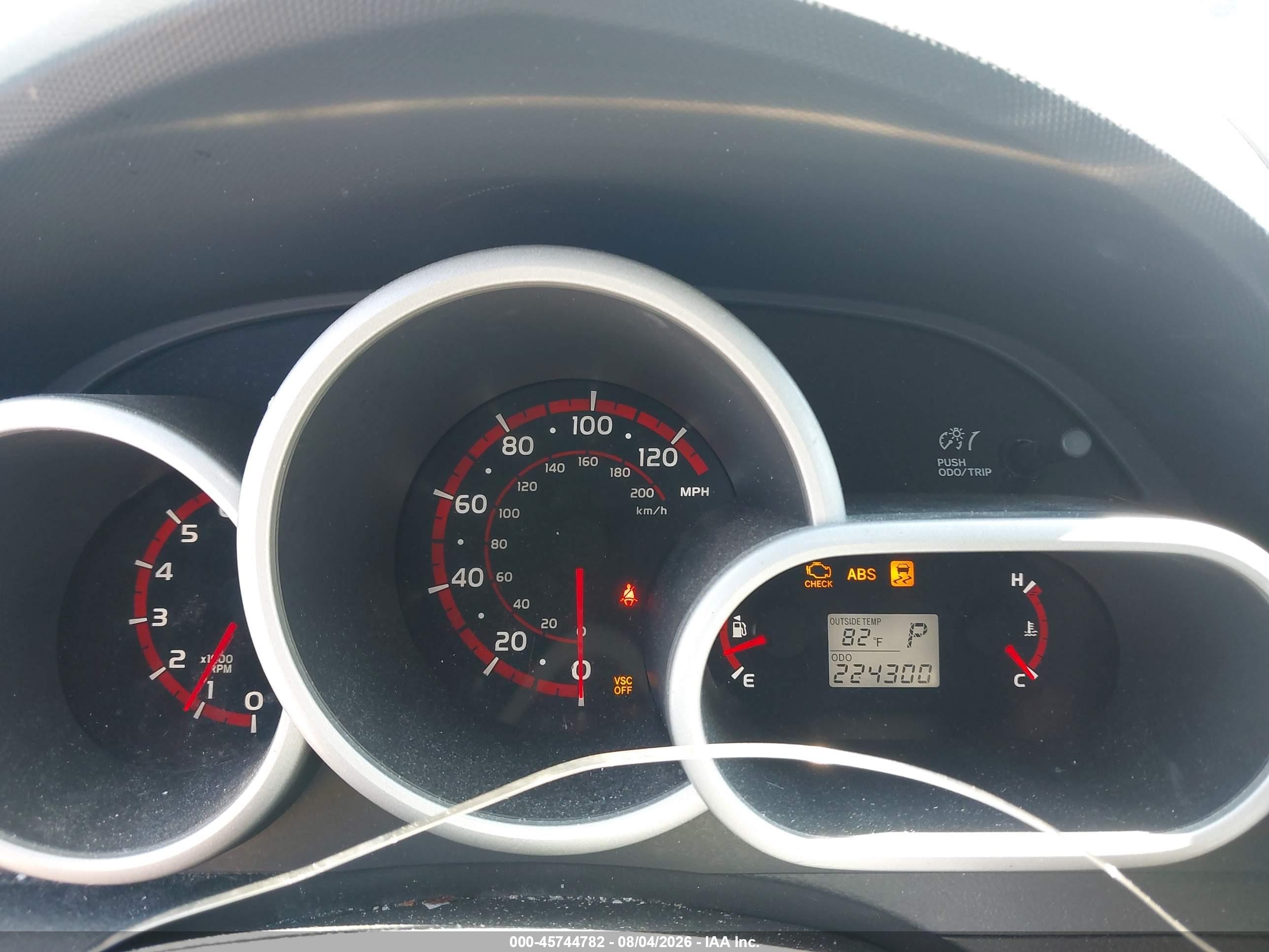 2010 Toyota Matrix   Gray vin: 2T1KU4EE4AC474128