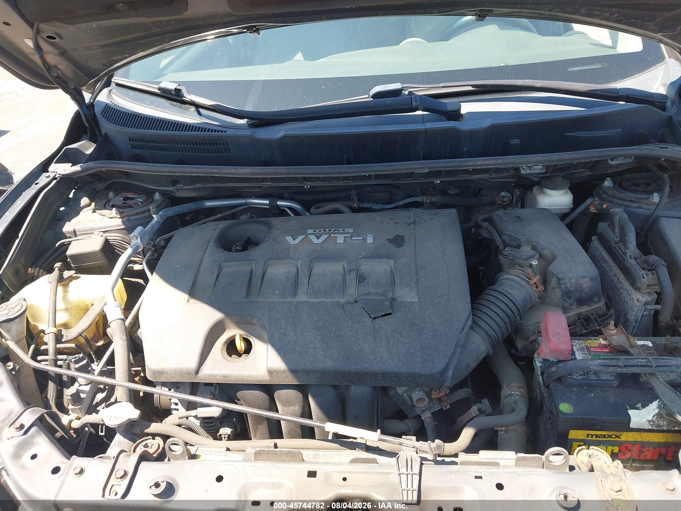 2010 Toyota Matrix   Gray vin: 2T1KU4EE4AC474128