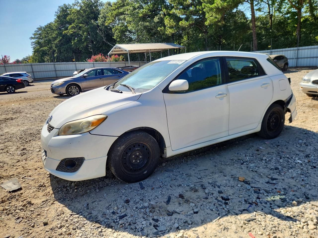 2010 Toyota Matrix Base Белый vin: 2T1KU4EE4AC493794
