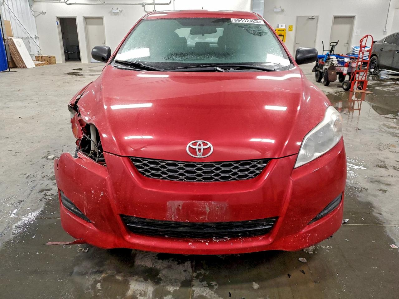 2014 Toyota Matrix Base Red vin: 2T1KU4EE4EC131101
