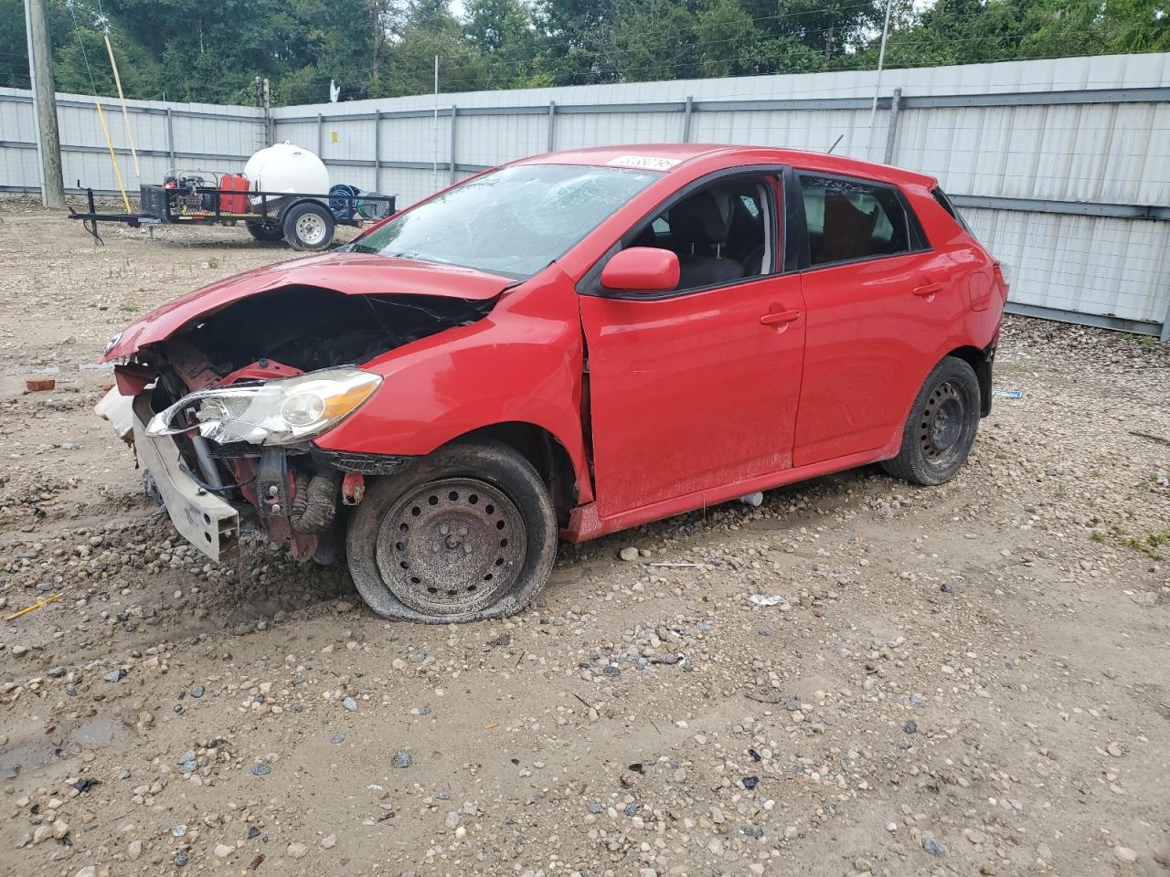2010 Toyota Corolla Matrix Red vin: 2T1KU4EE5AC192869