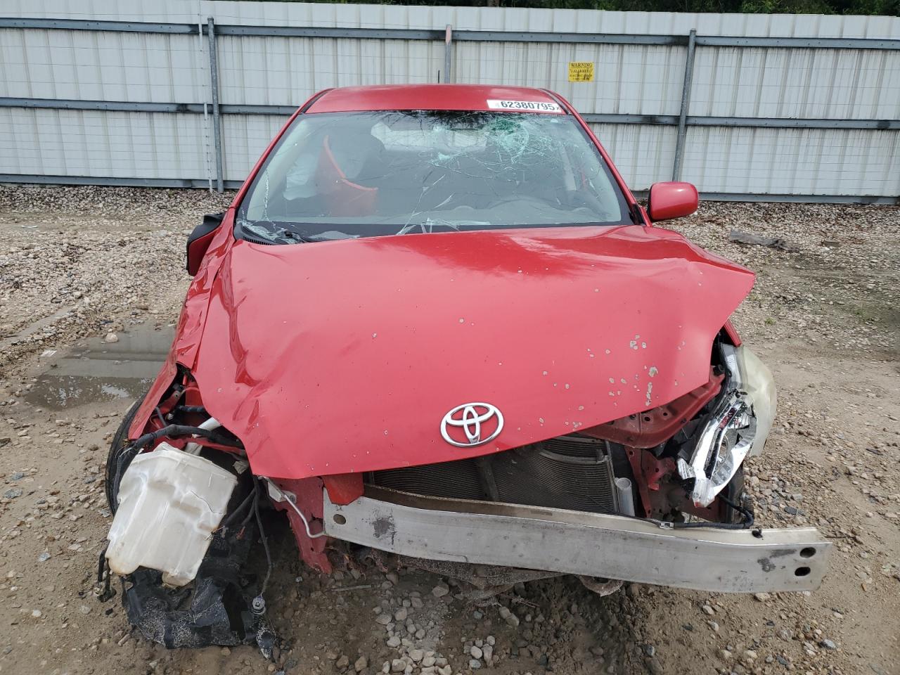 2010 Toyota Corolla Matrix Red vin: 2T1KU4EE5AC192869