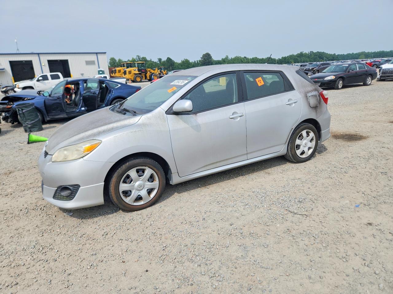 2010 Toyota Matrix Base Gray vin: 2T1KU4EE5AC273161