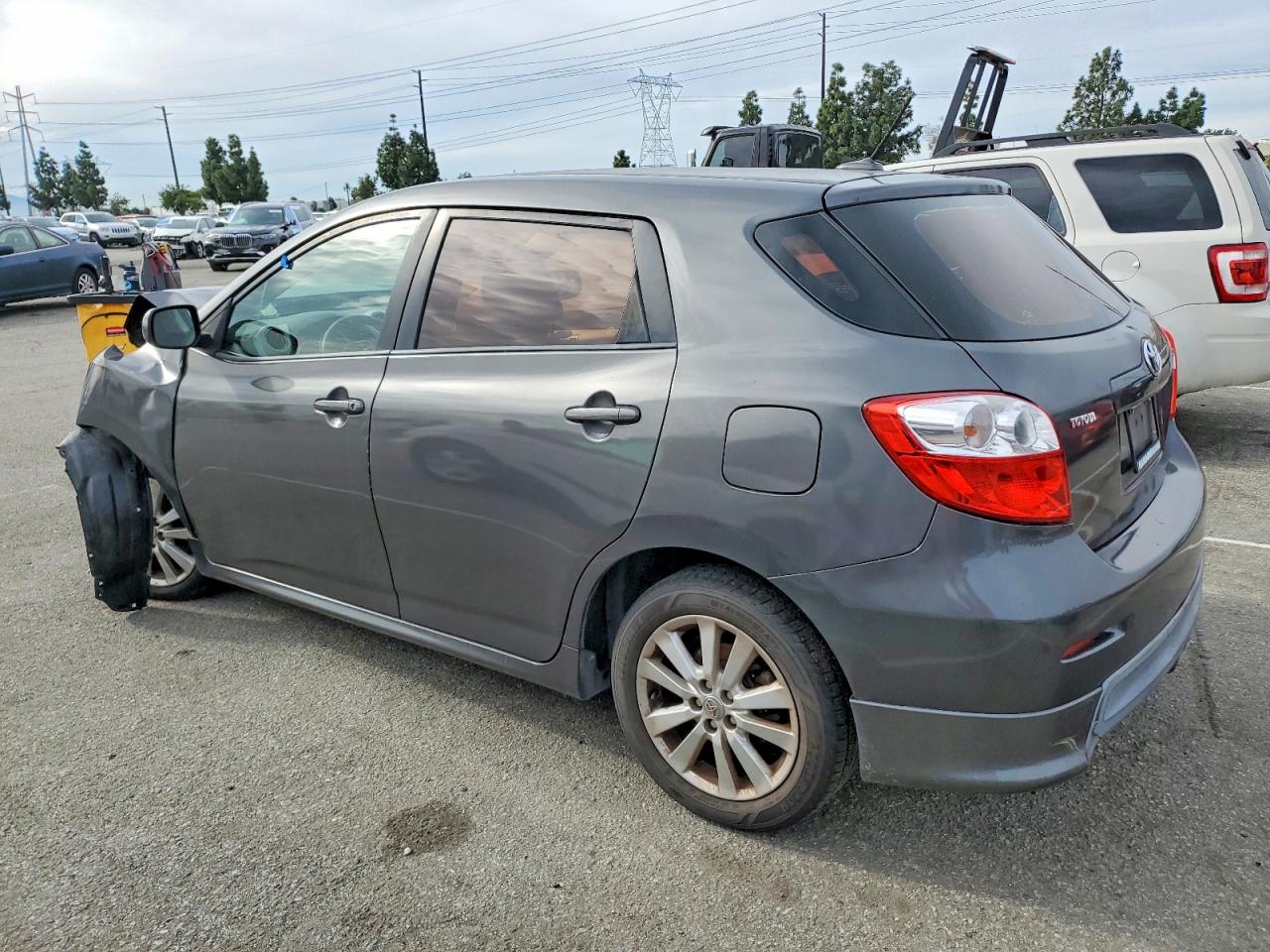 2010 Toyota Corolla Matrix Gray vin: 2T1KU4EE5AC356508