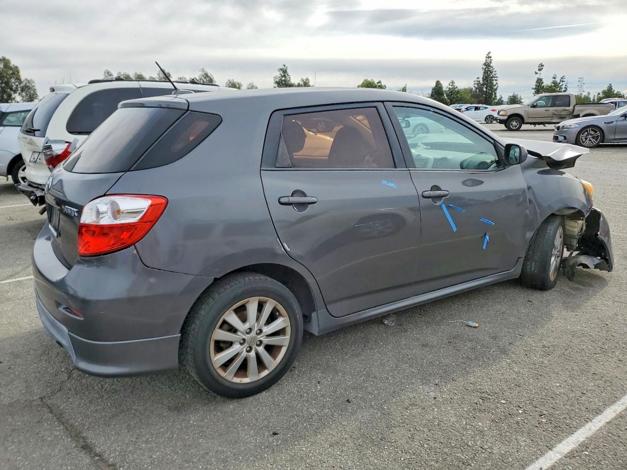 2010 Toyota Corolla Matrix Gray vin: 2T1KU4EE5AC356508