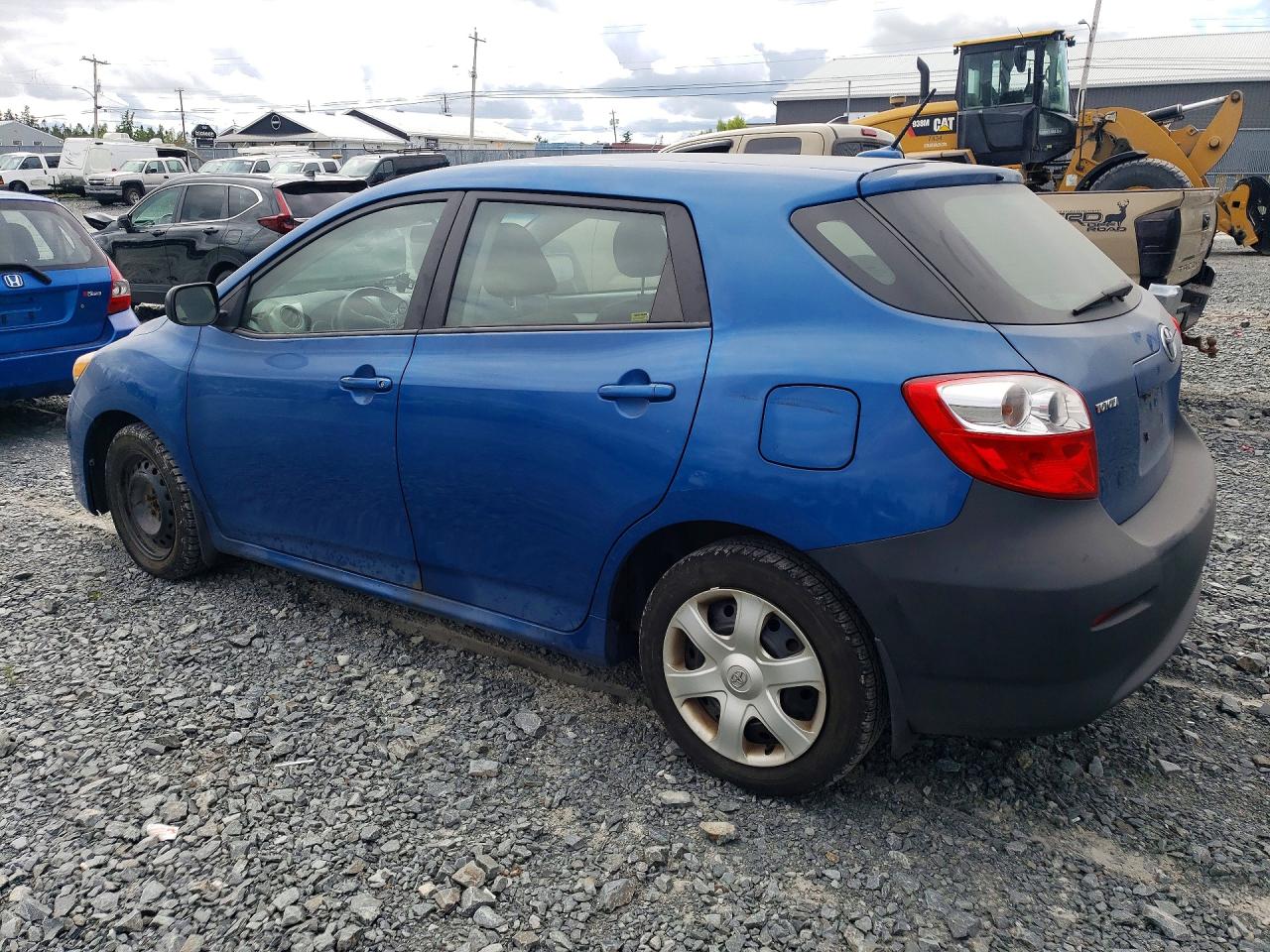 2010 Toyota Matrix Base Синий vin: 2T1KU4EE5AC426234