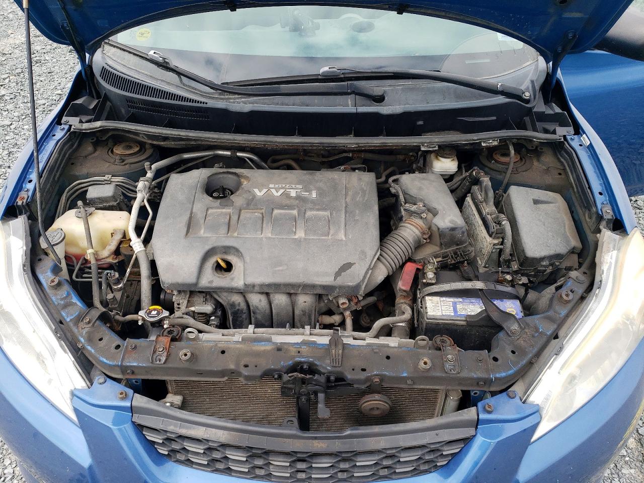 2010 Toyota Matrix Base Синий vin: 2T1KU4EE5AC426234