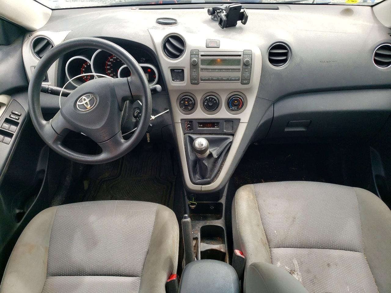 2010 Toyota Matrix Base Синий vin: 2T1KU4EE5AC426234