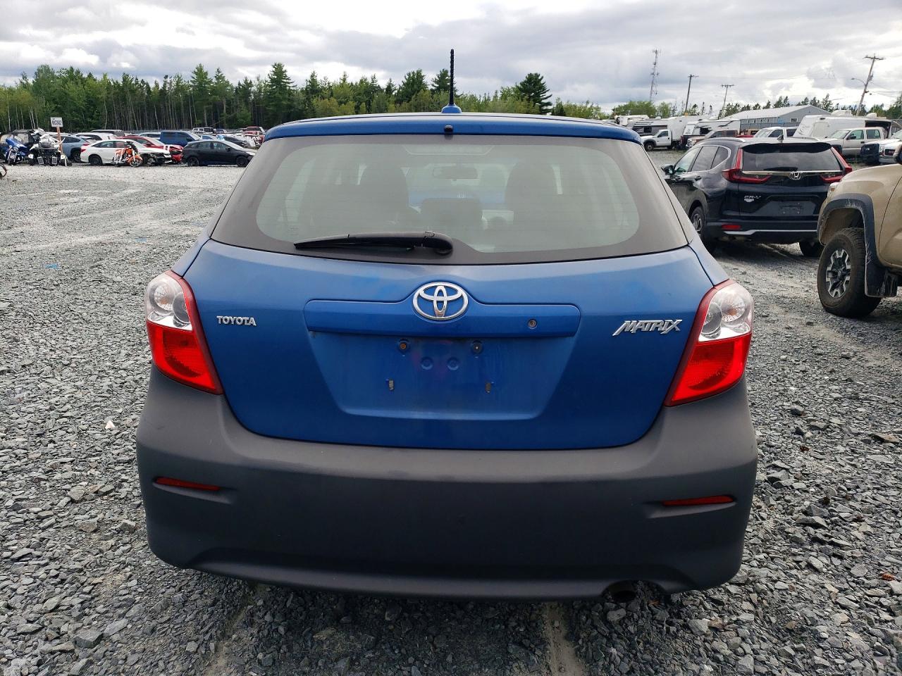 2010 Toyota Matrix Base Синий vin: 2T1KU4EE5AC426234